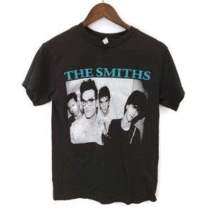 Alstyle Mens The Smiths Graphic Band Tee Size S Black Short Sleeve Crew Neck